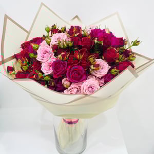 Букет «Тайный сад» из роз