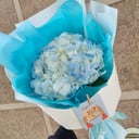 Букет «Гортензия в стильном оформлении»