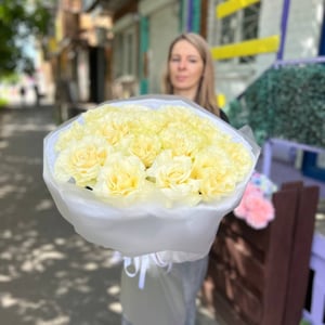 Букет из 15 французских роз