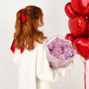 Монобукет из кустовой хризантемы S