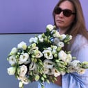 Букет «Охапка лизиантуса для любимых» из эустом