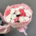 Букет «Розы и Хризантемы»