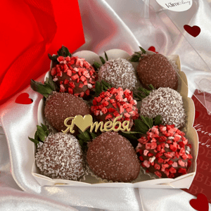 Клубника в шоколаде 9 ягод на 14 февраля