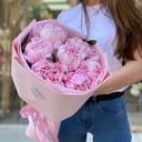 Моно-букет из пионов 2