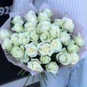 Букет «29 белых роз»