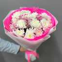 Букет красочный из хризантемы