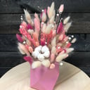 Композиция из сухоцветов "Розовые грезы"