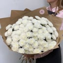 Монобукет из 15 хризантем