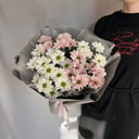 Букет из кустовых хризантем