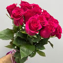 Букет «19 роз фуксия»