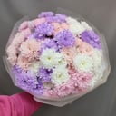 Монобукет из хризантем