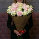 Букет «Ночной Диор» из роз