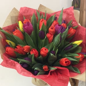 Букет из 45 Тюльпанов