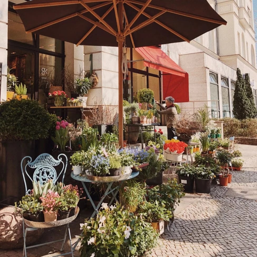 Blumenladen in Augsburg