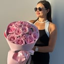 Букет «Розовые розы для Мамы»