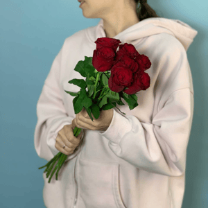 Букет «7 роз кения 40см»