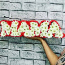 Коробка с цветами «Ромашки в боксе для мамы»