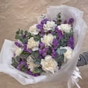 Букет «Воплощение нежности» из гвоздик