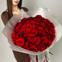 Букет «51 Красная роза»