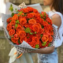 Букет «Коралловый риф» из роз