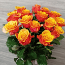 Букет из 15 роз сорта ,,Испания,,
