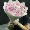 Букет из 15 пион