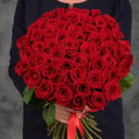 Букет «51 красная роза»