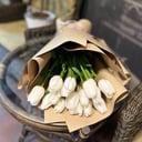 Букет «11 Белых Тюльпанов»