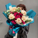 Букет «Морской жемчуг» из роз