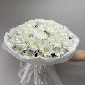 Букет «Хризантема кустовая M»