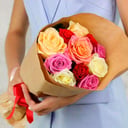 Букет из 11 роз микс