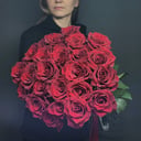 Букет «21 красная эквадорская роза»