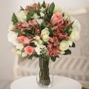 Modern Muse: Roses, Spray Roses and Alstroemerias