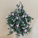 Новогодняя композиция в форме ели