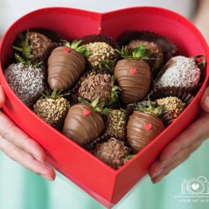 Клубничное сердце