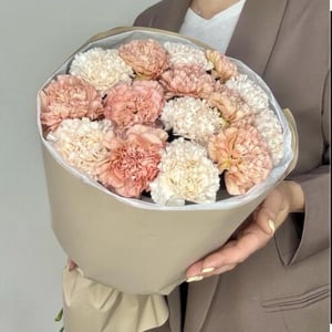Монобукет: диантусы 15шт