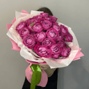 Букет пионовидных роз