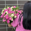 Букет «11 кустовых пионовидных роз»