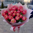 Букет 35 пионовидных тюльпанов