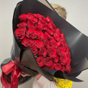 Букет "51 роза в оформлении"