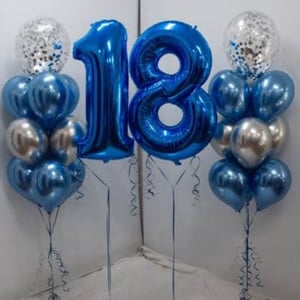 Набор шаров 99 - шары с цифрами 18