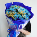 Букет "Чародейка" из хризантем