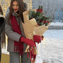 Букет с нобилисом в крафте