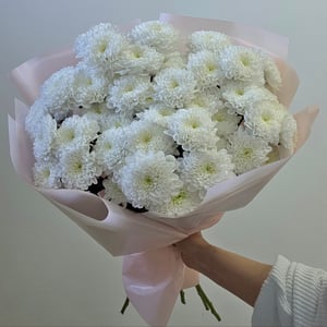 Букет из кустовой хризантемы