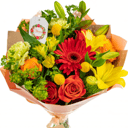 Букет «Радмила» из роз и лилий