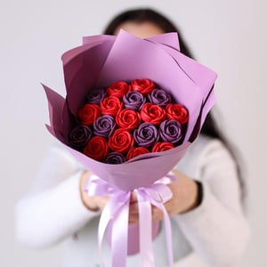 Букетик шоколадных вкусных розочек