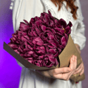 Букет с пионовидными тюльпанами