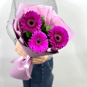 Букет «Сияние утра» из гербер