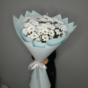 Букет-гигант из хризантем