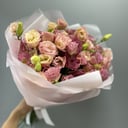 Букет из эустомы